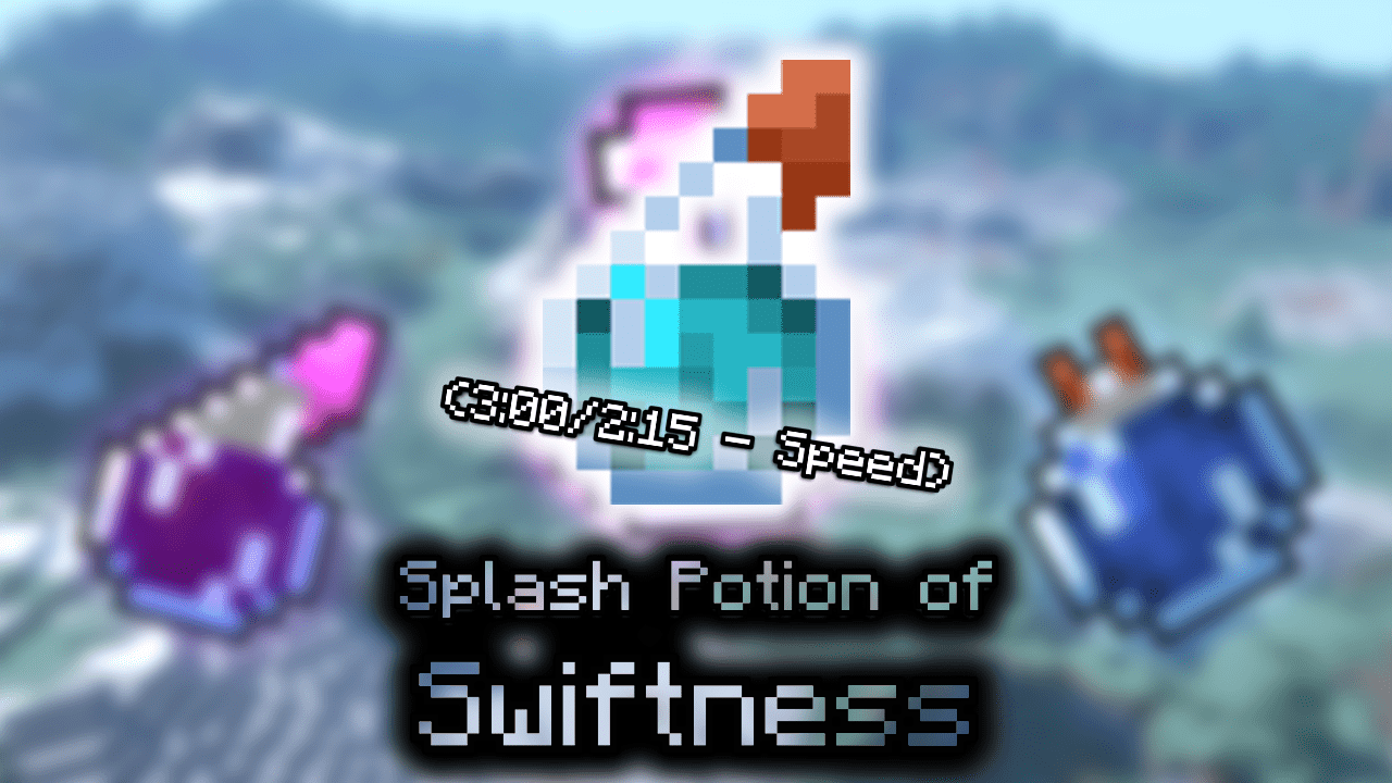 Splash Potion of Swiftness (300/215 Speed) Wiki Guide