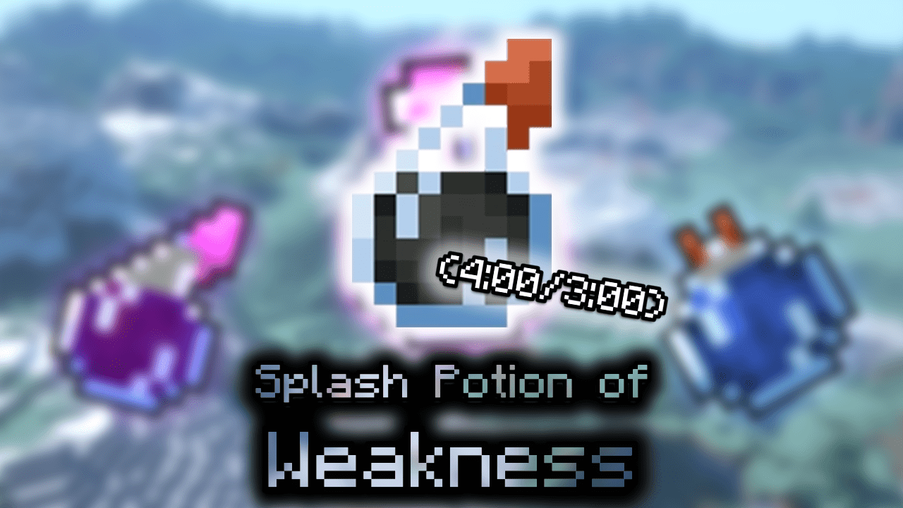 Splash Potion of Weakness (400/300) Wiki Guide