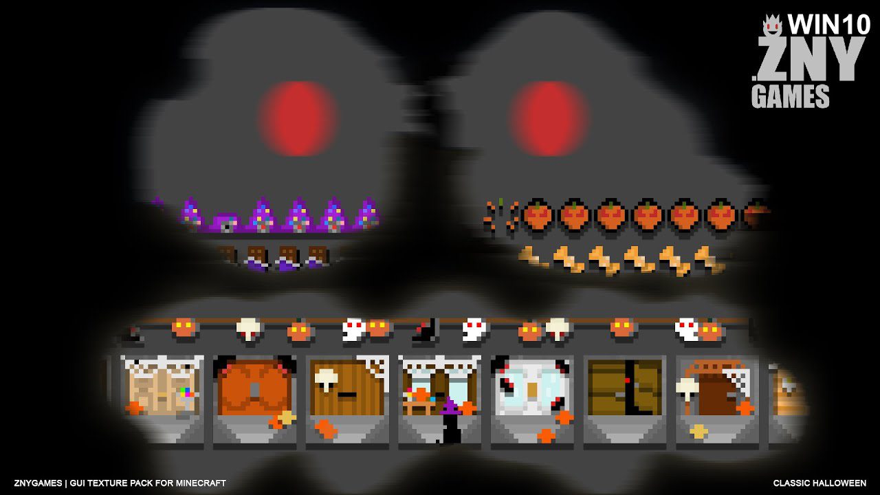 Minecraft CLASSIC Fall / Halloween Texture pack.