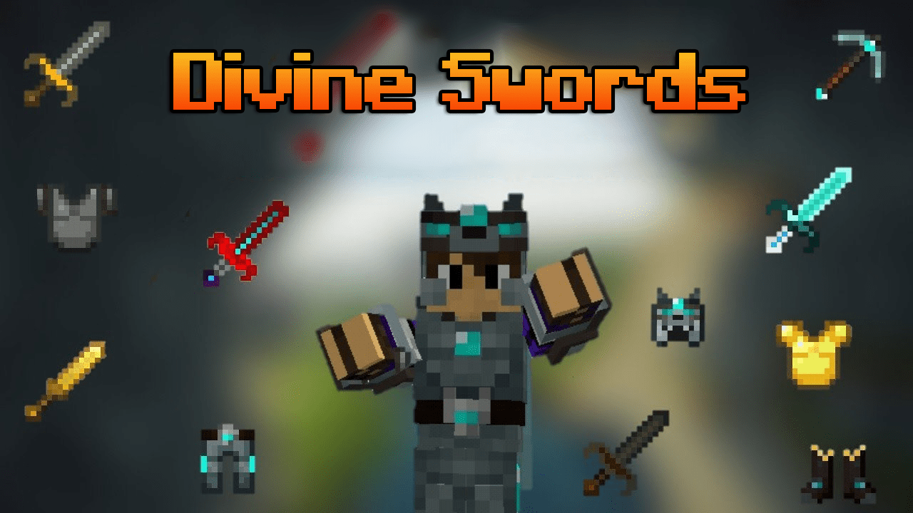 Divine Swords Addon (1.20) - MCPE/Bedrock Mod 