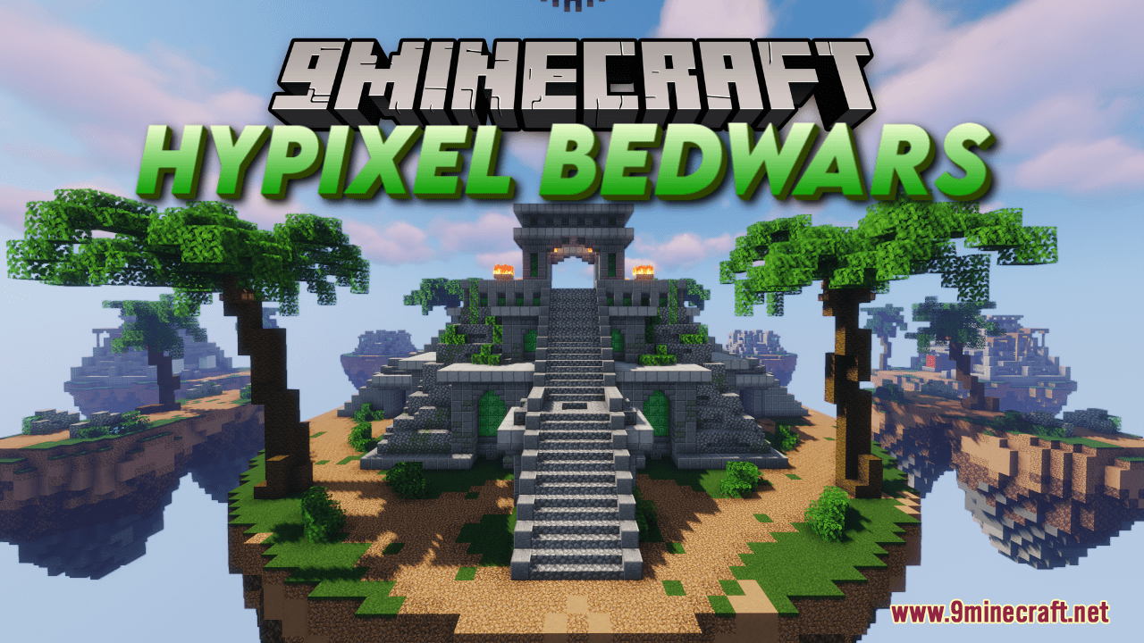 Hypixel Bedwars Map (1.20.2, 1.19.4) - Inca Theme 