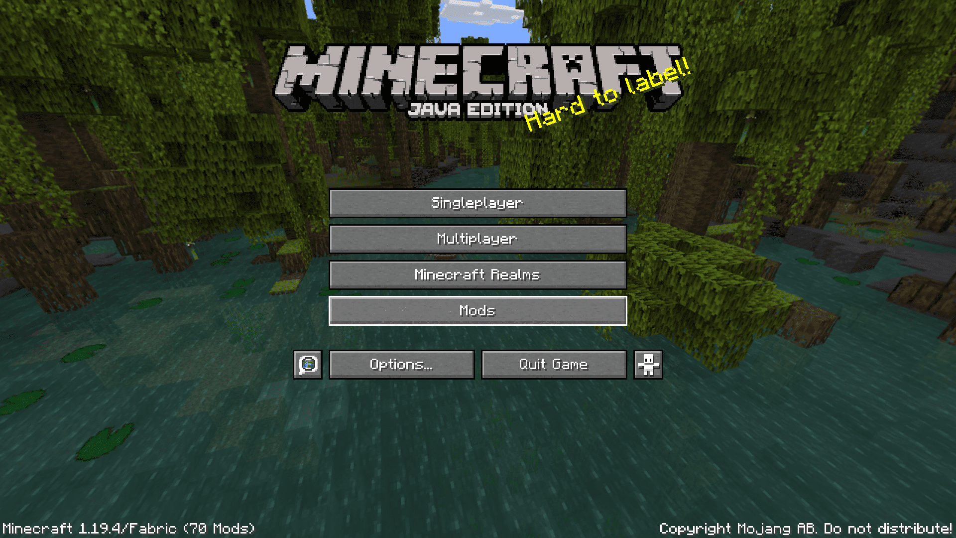 Game Menu Mod Option Mod (1.20.2, 1.19.4) - Modding Menu 