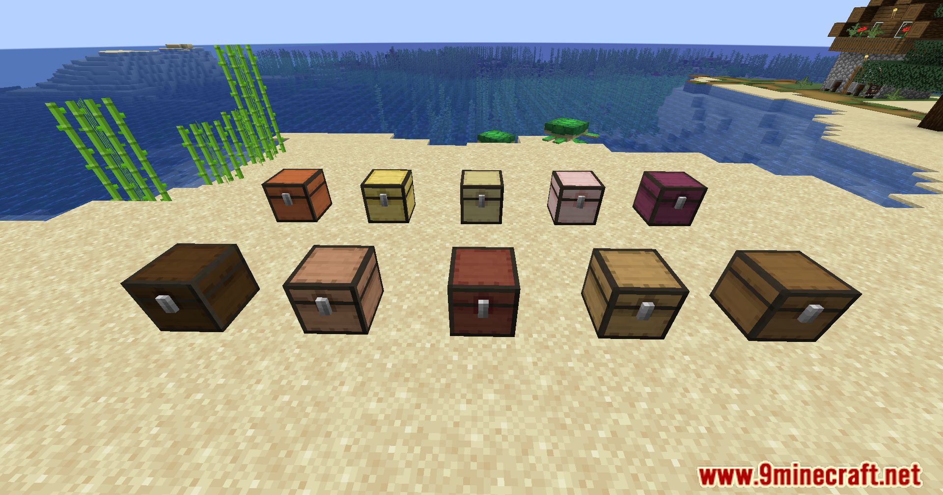 Variant Chests Mod (1.20.4, 1.19.4) - From Crafting To Aesthetics 