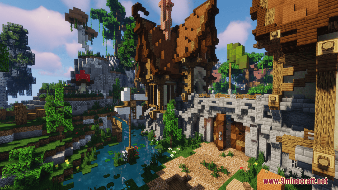 FREE DOWNLOAD  Hub / Lobby / Spawn (1.19.3) Minecraft Map