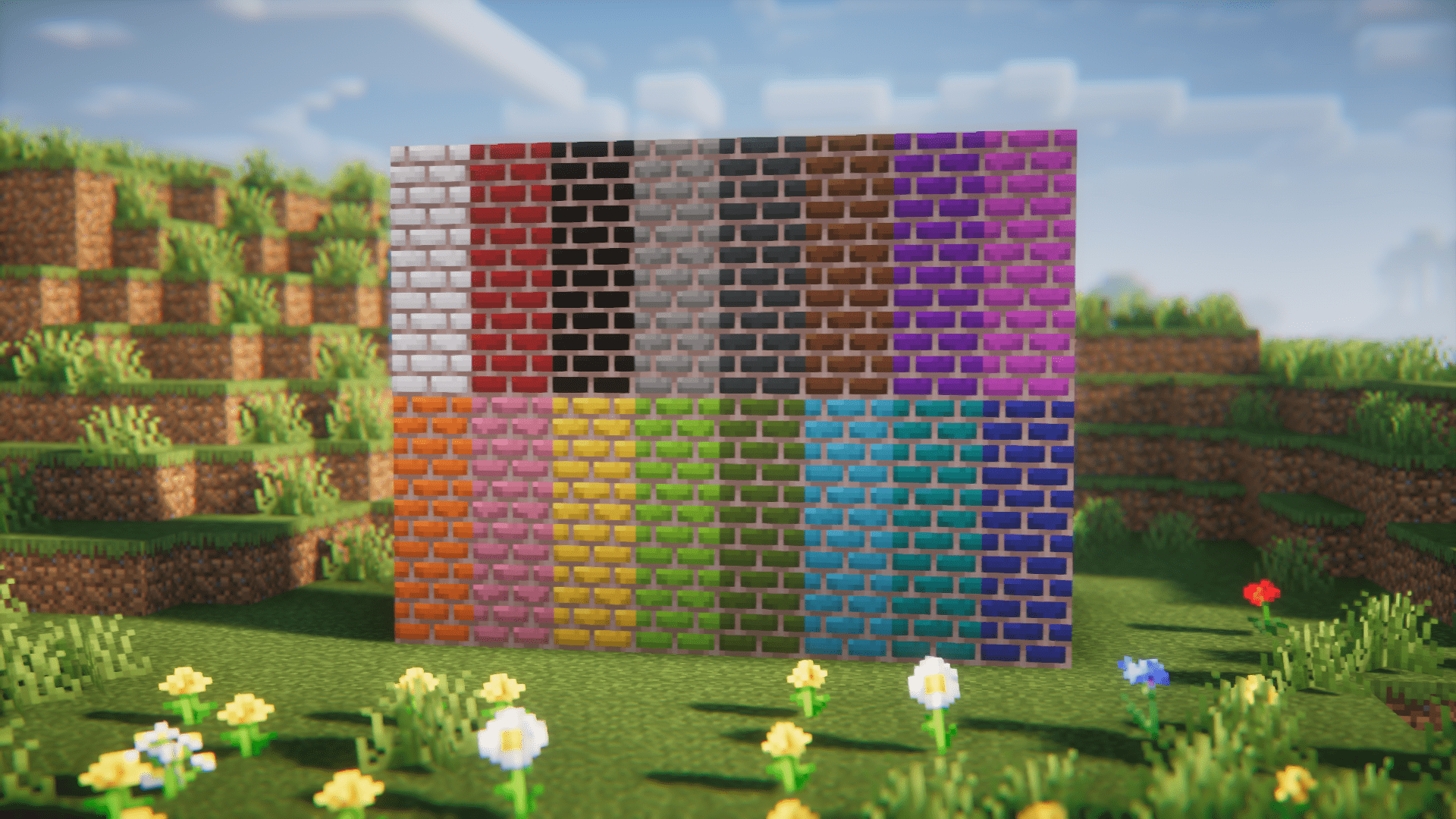 Colored Bricks Mod