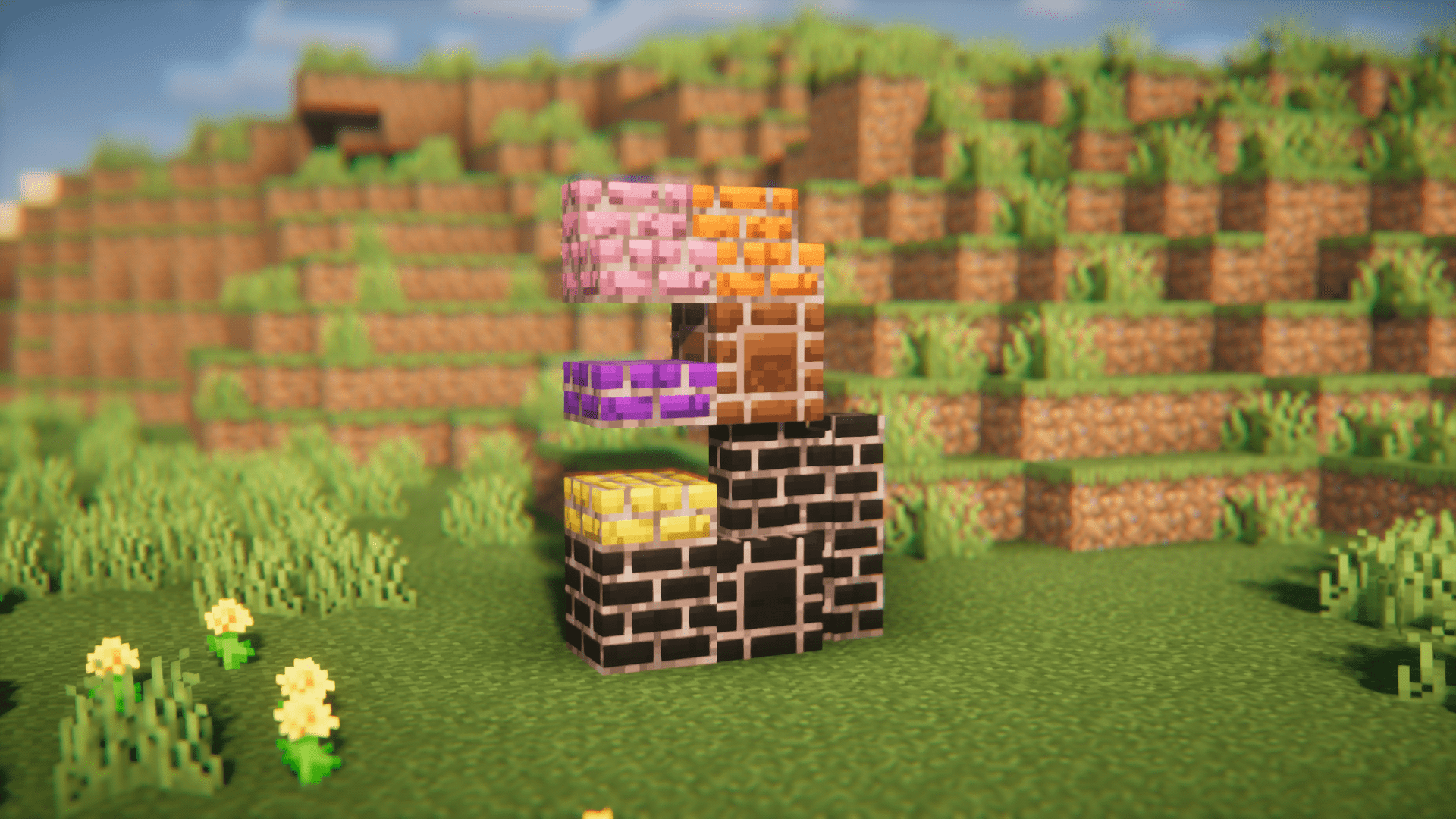 Colored Bricks Mod