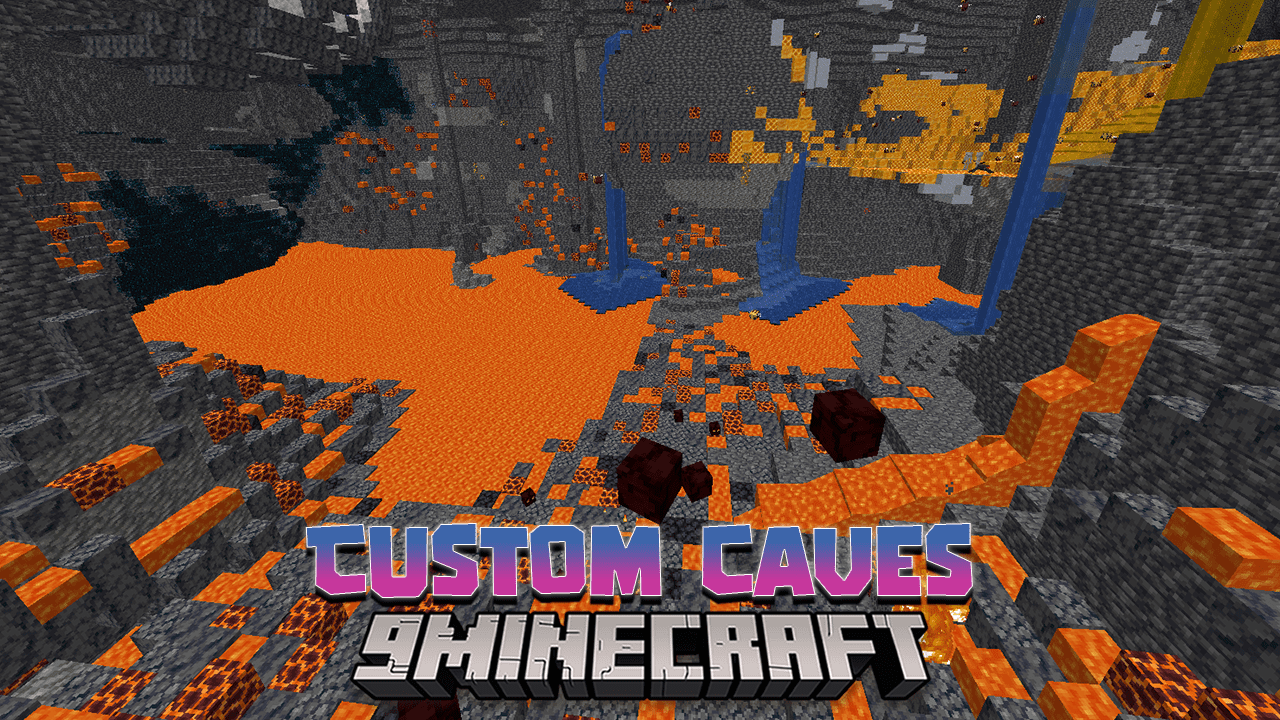Custom Cavern Caves Data Pack (1.20.2, 1.19.4) – Unveiling the Mysteries of 4 New Cave Biomes