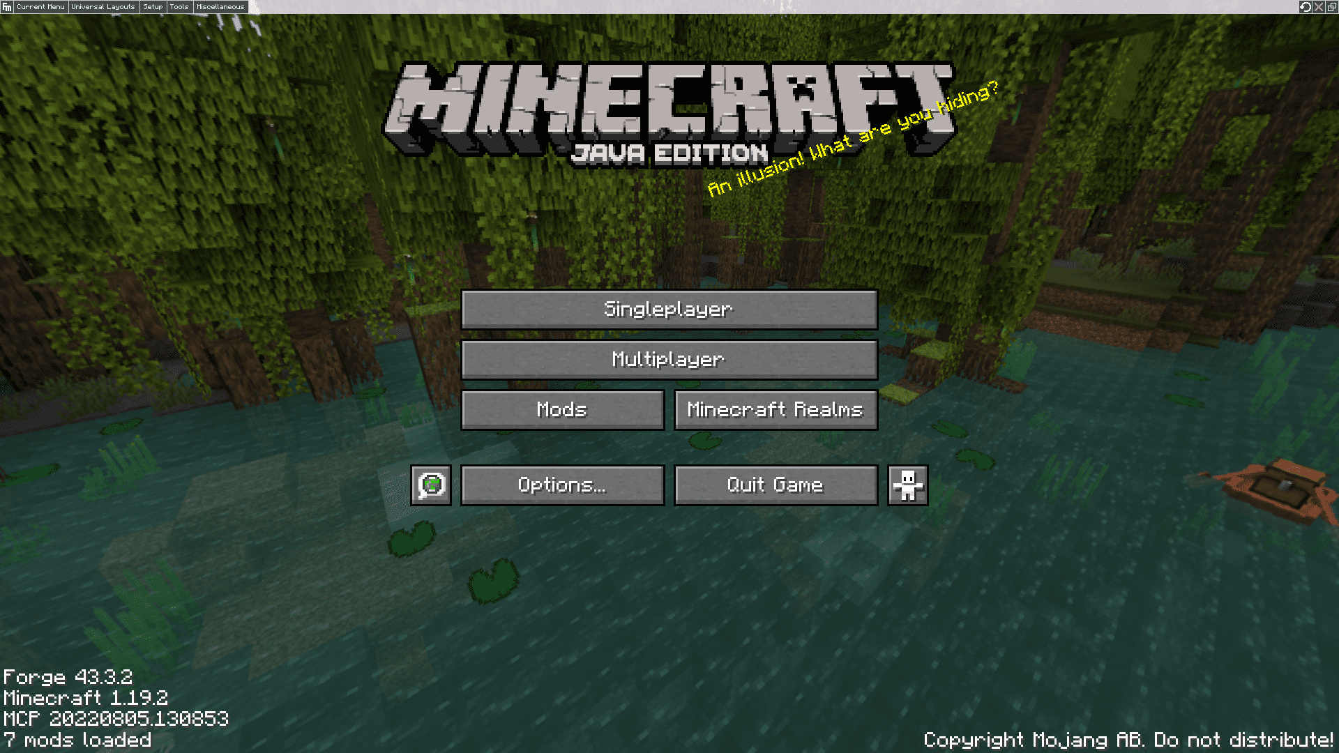 Game Menu Mod Option Mod (1.20.2, 1.19.4) - Modding Menu 