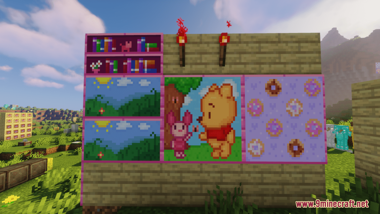 Kawaii World! Paintings Minecraft Texture Pack