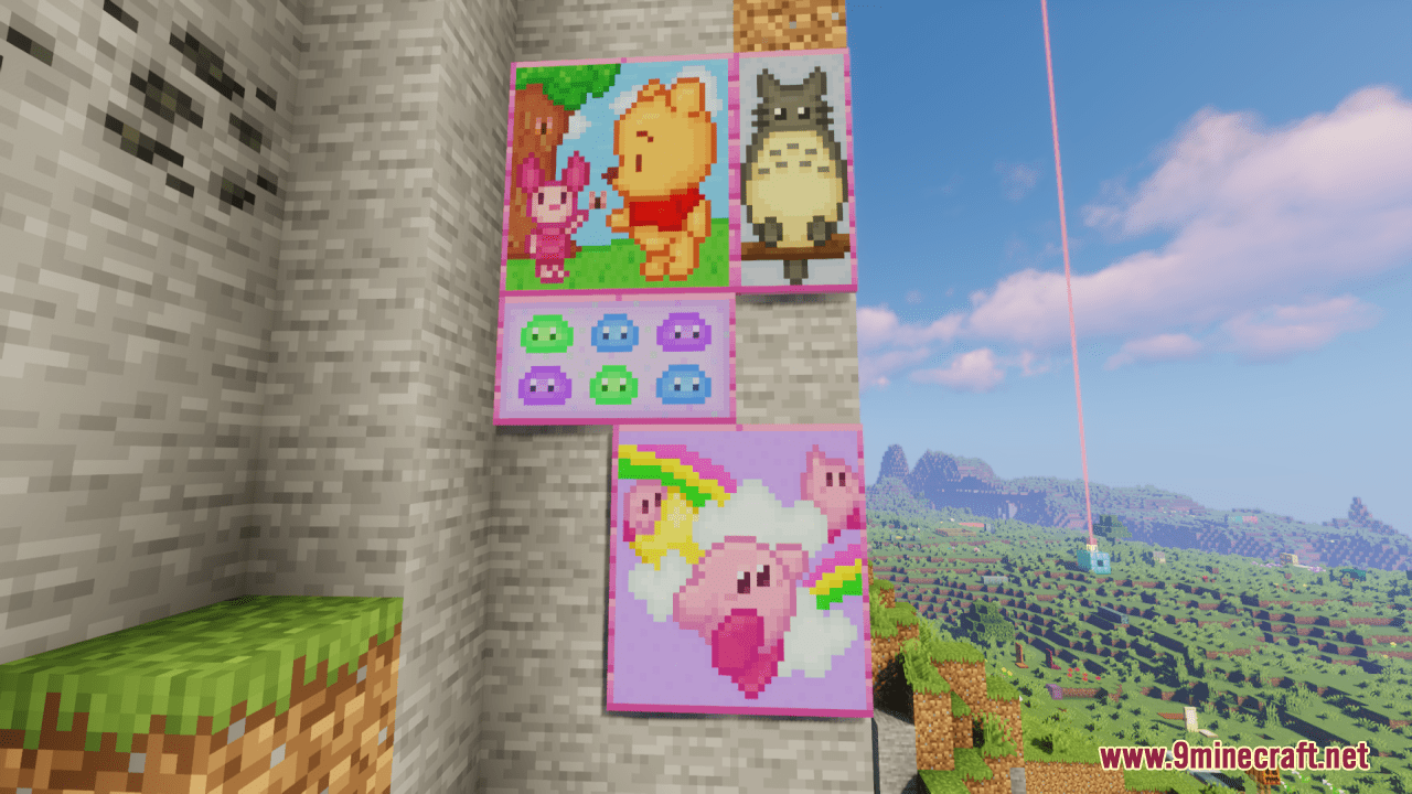 Kawaii World! Paintings Minecraft Texture Pack