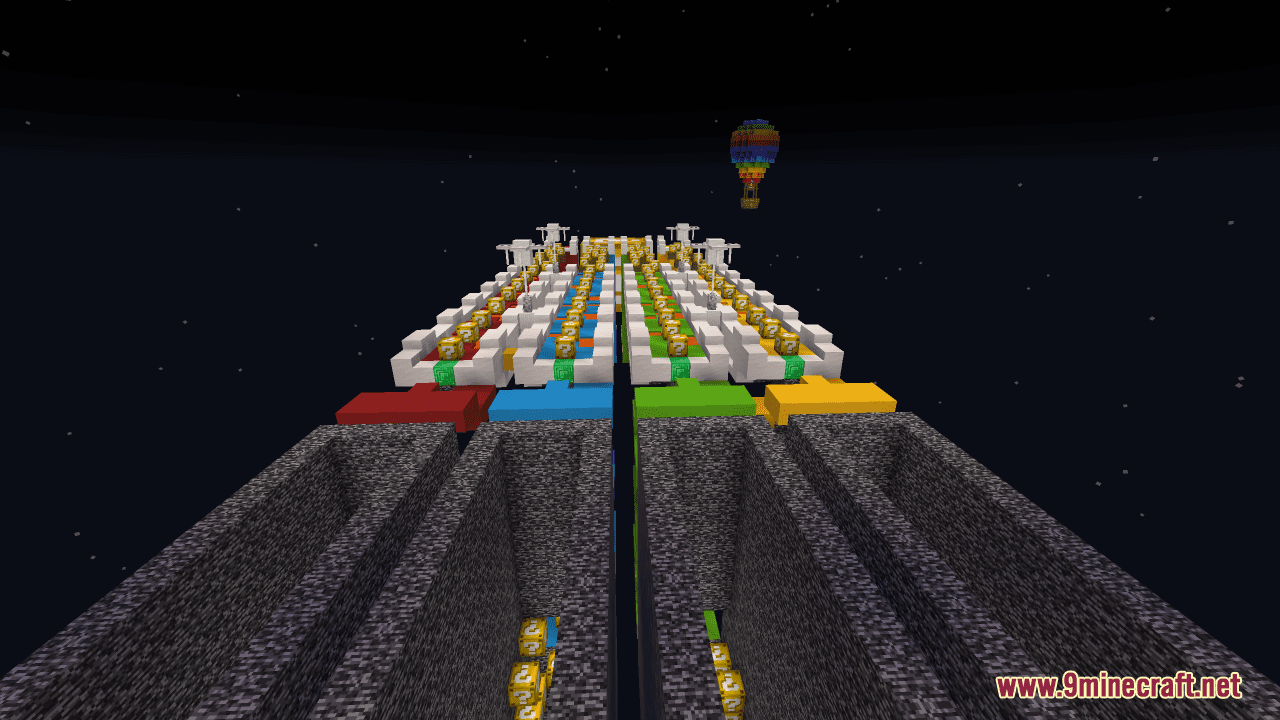 Lucky Block Race Map 1.9.1/1.8.9/1.8 - Minecraft 1.14.3