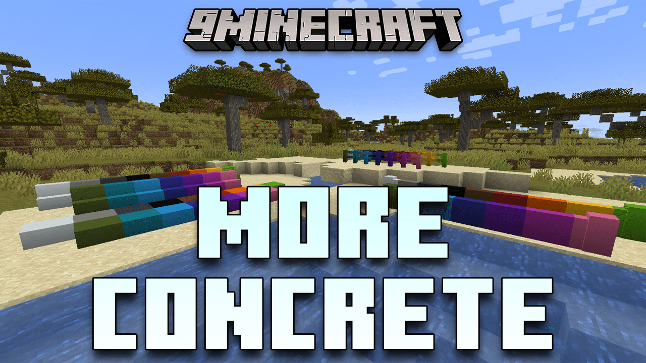 Concrete Stairs for Minecraft 1.19.3