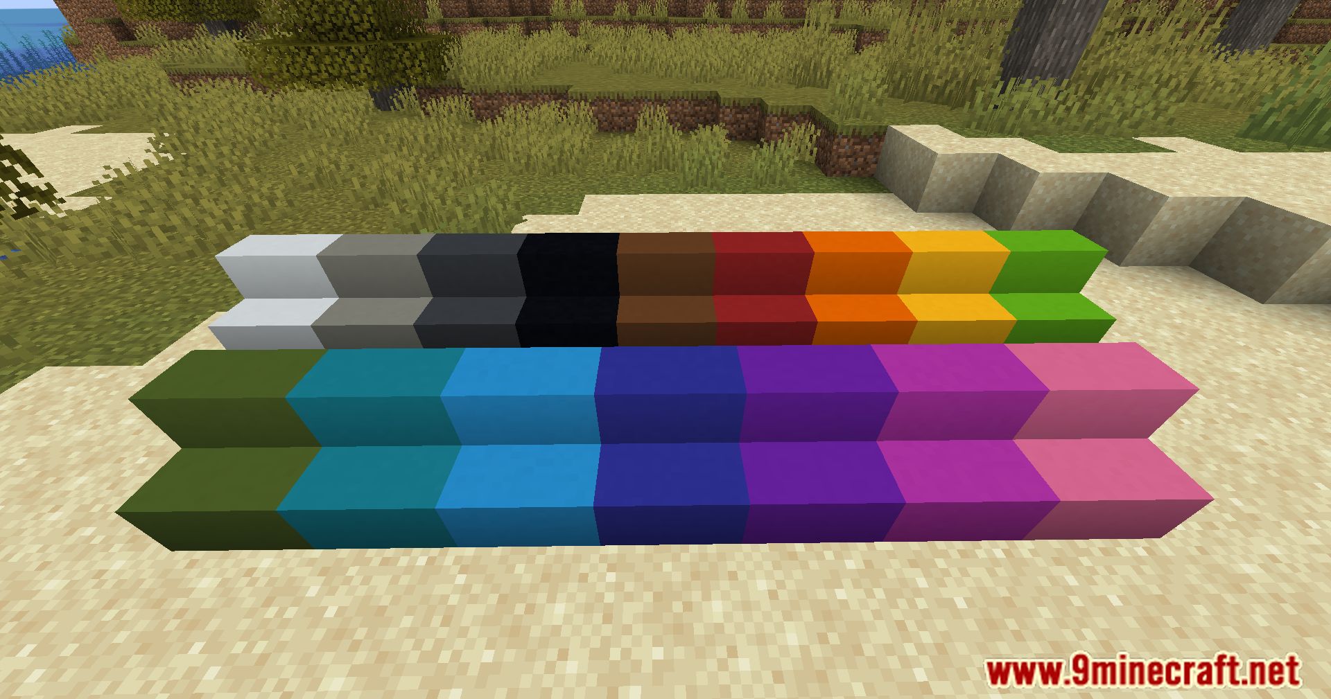 Concrete Stairs for Minecraft 1.19.3
