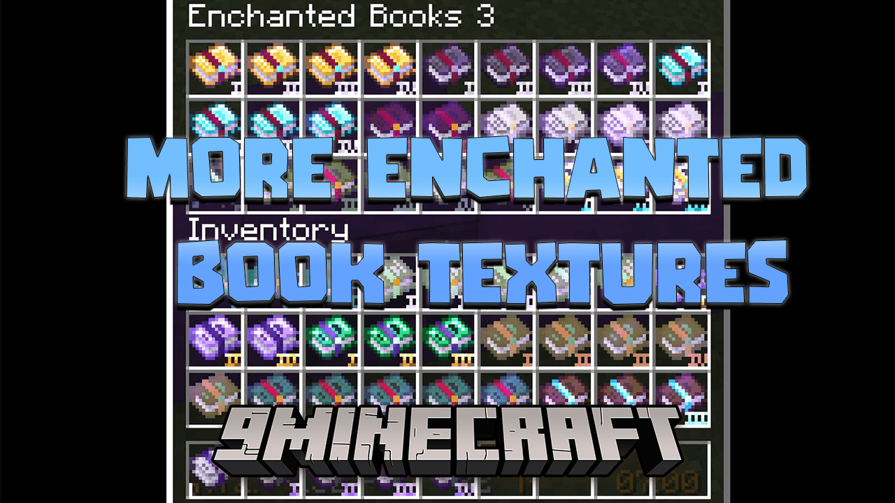 More Enchanted Book Textures Data Pack(1.20.2, 1.19.4) – Enchanted Odyssey!