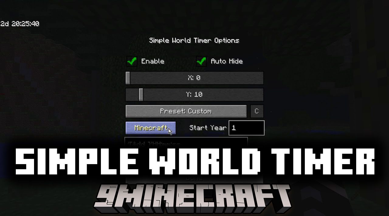 Two ways to set up Minecraft speedrun timers for free 