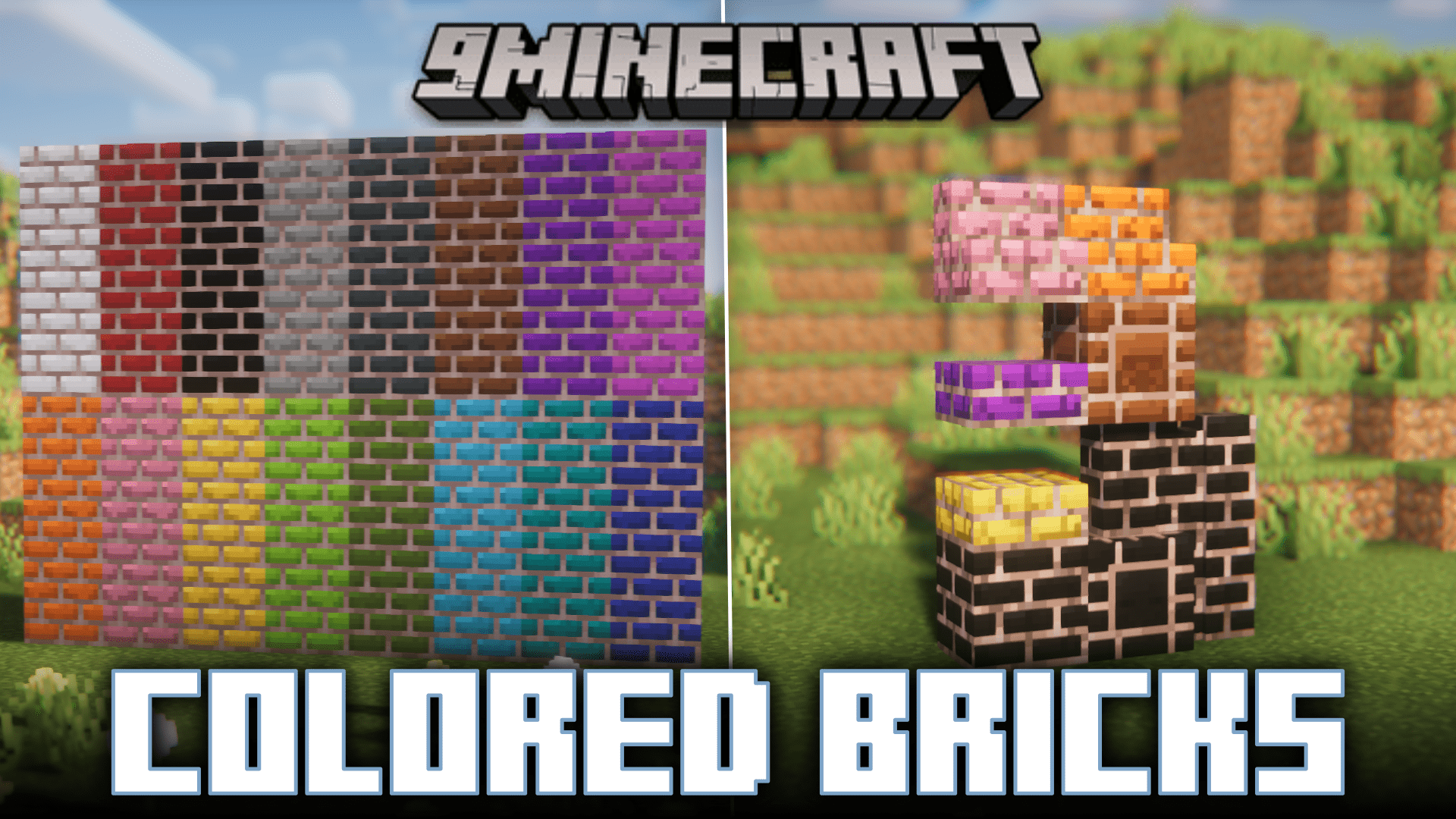 Colored Bricks Mod