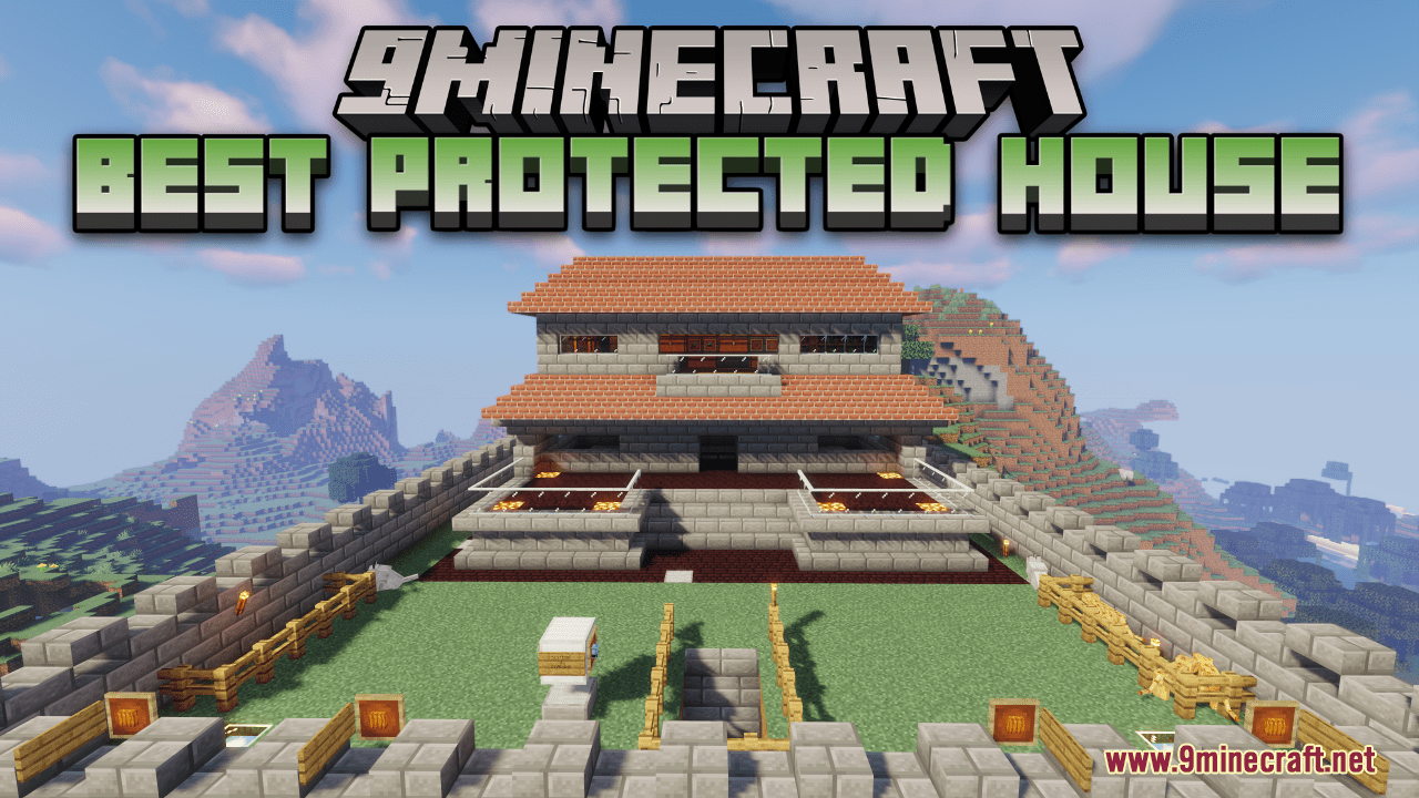 Attack on Titan Shiganshina District in a Minecraft map 1.16.5