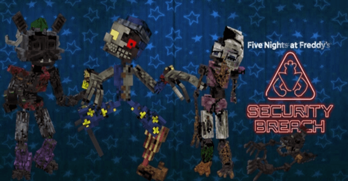 Fnaf Security Breach Mod MCPE for Android - Download