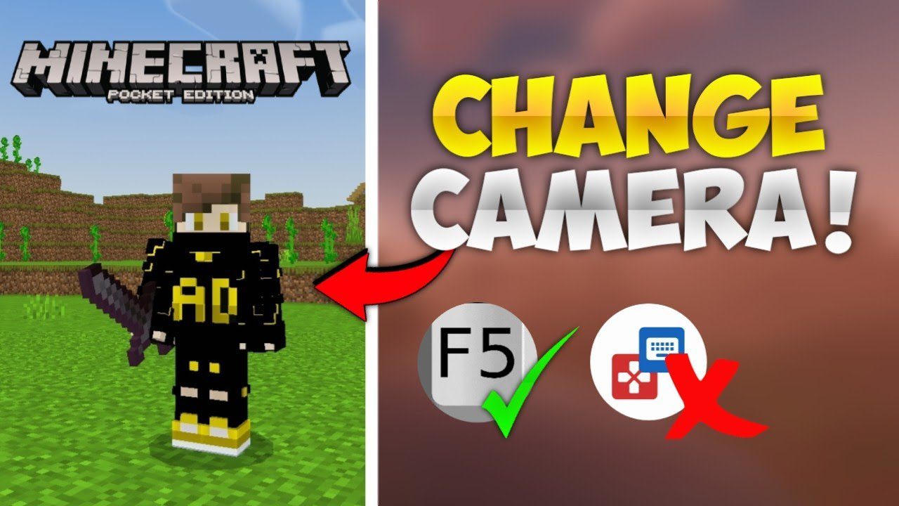 F5 Button Addon For Minecraft PE 1.20