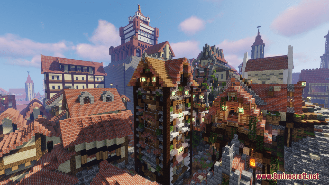 Project Shiganshina District (Attack on Titan) Minecraft Map