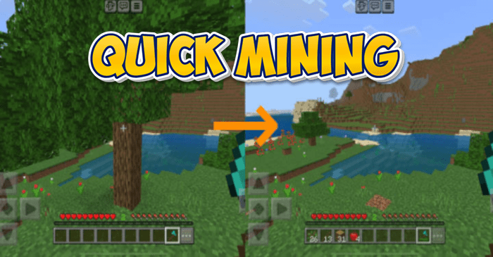 Mcpe mine on sale