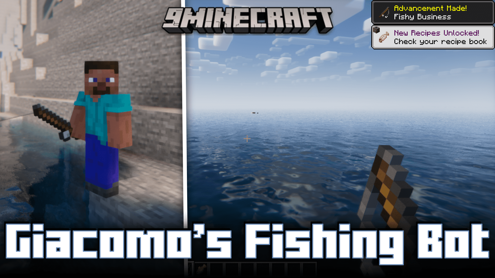 Giacomo's Fishing Bot Mod (1.20.2, 1.19.4) - Automatic Fishing 