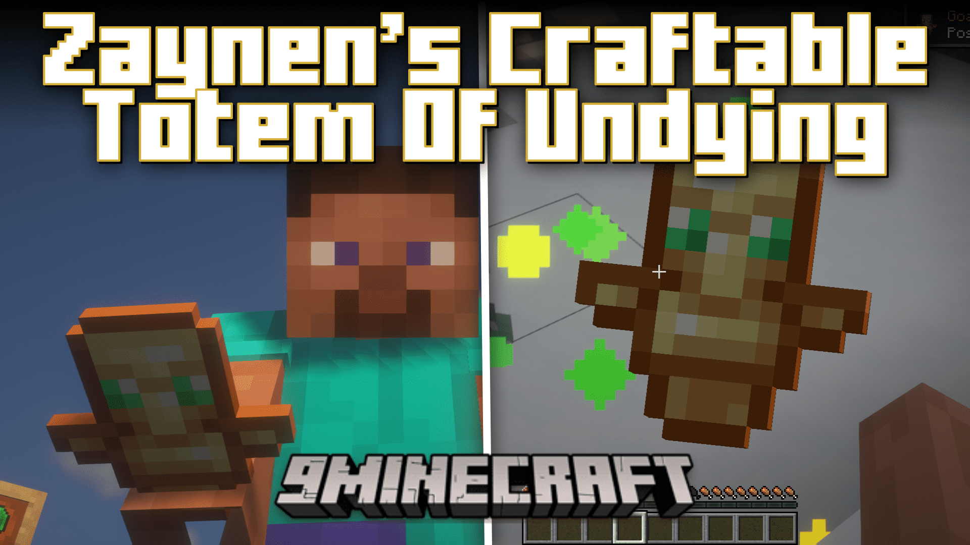 Zaynen's Craftable Totem of Undying Mod (1.20.1, 1.19.4) - 9Minecraft.Net