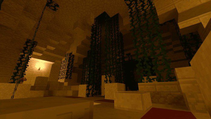 Мод на Опасные магические подземелья для Minecraft PE