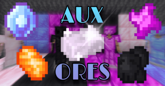 Aux Ores Addon (1.21, 1.20) – MCPE/Bedrock Mod