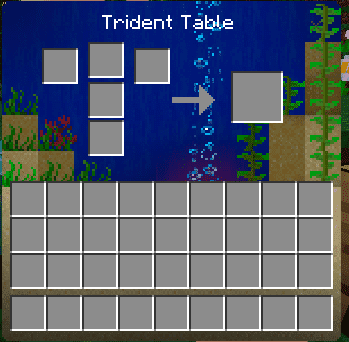 Мод на Уникальные магические трезубцы для Minecraft PE