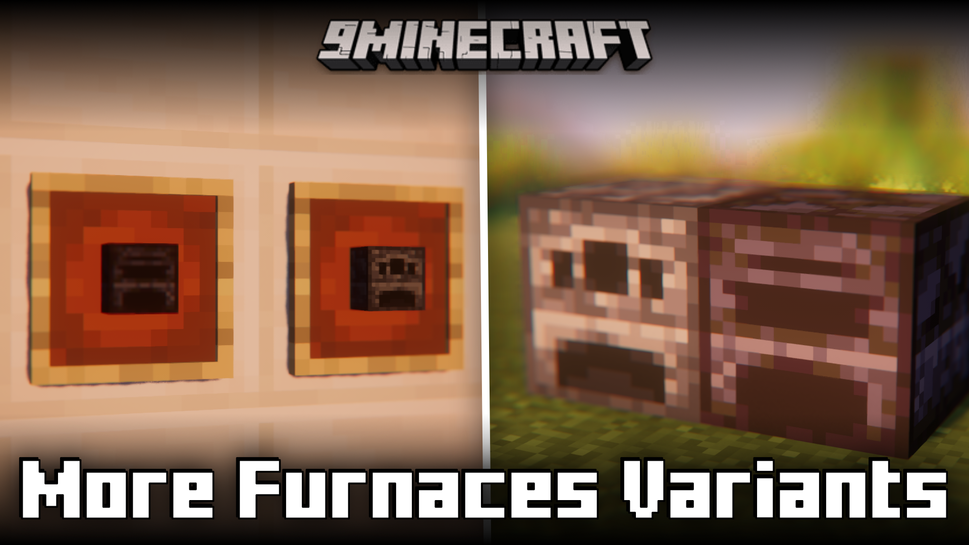 More Furnaces Variants Mod (1.21.1, 1.20.1) Deepslate & Blackstone
