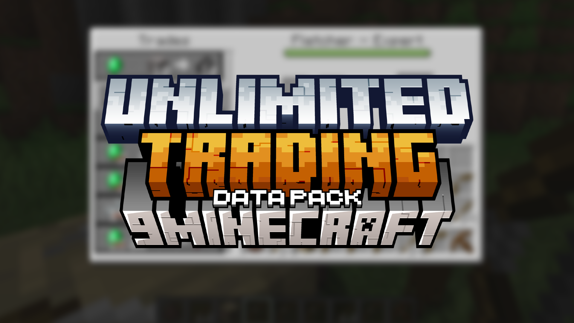 Unlimited Trading Data Pack (1.21.11, 1.20.1) – Never run out of trades again