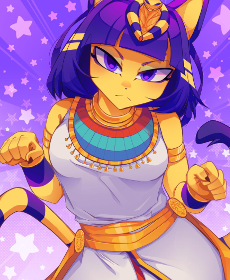 Ankha Remaster For Luna Jenny Mod Model