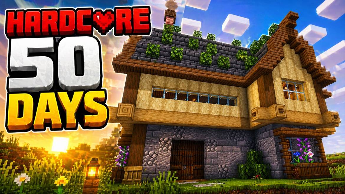 50 Days Hardcore Survival Map