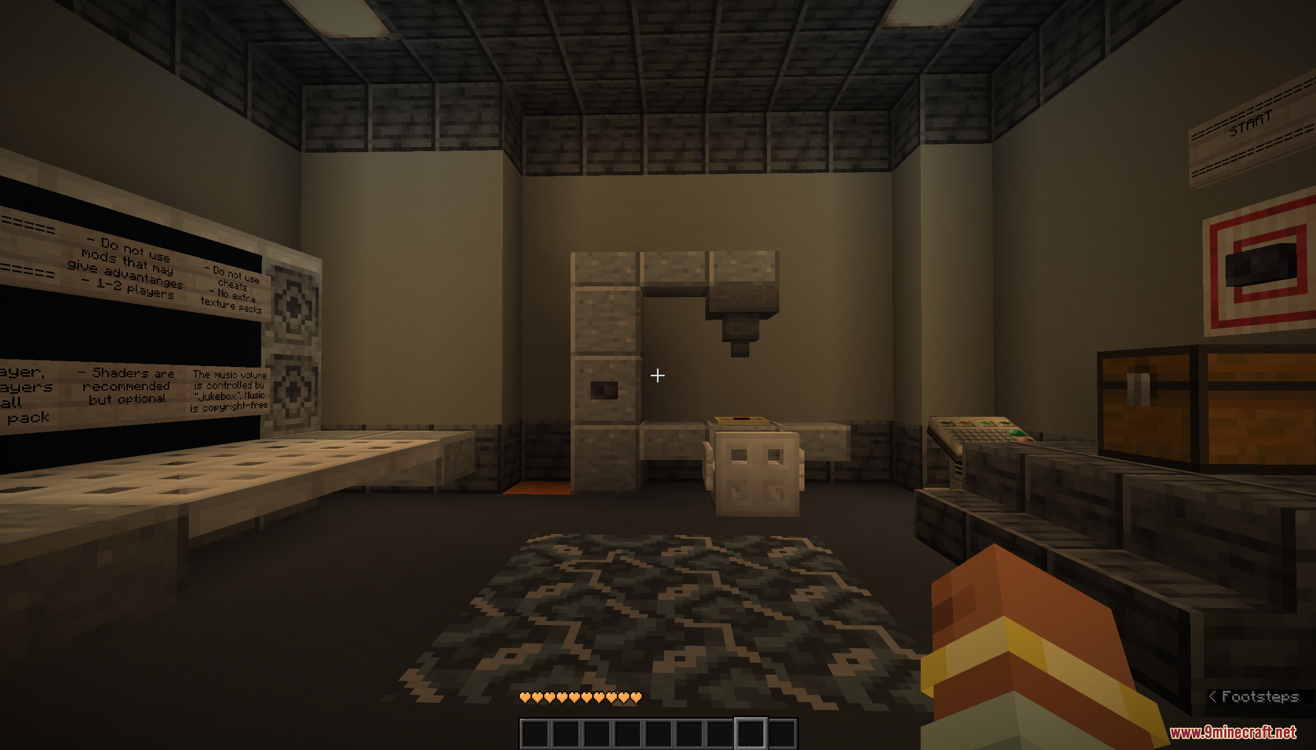 A puzzle room in the 52333 Hertz Industries map