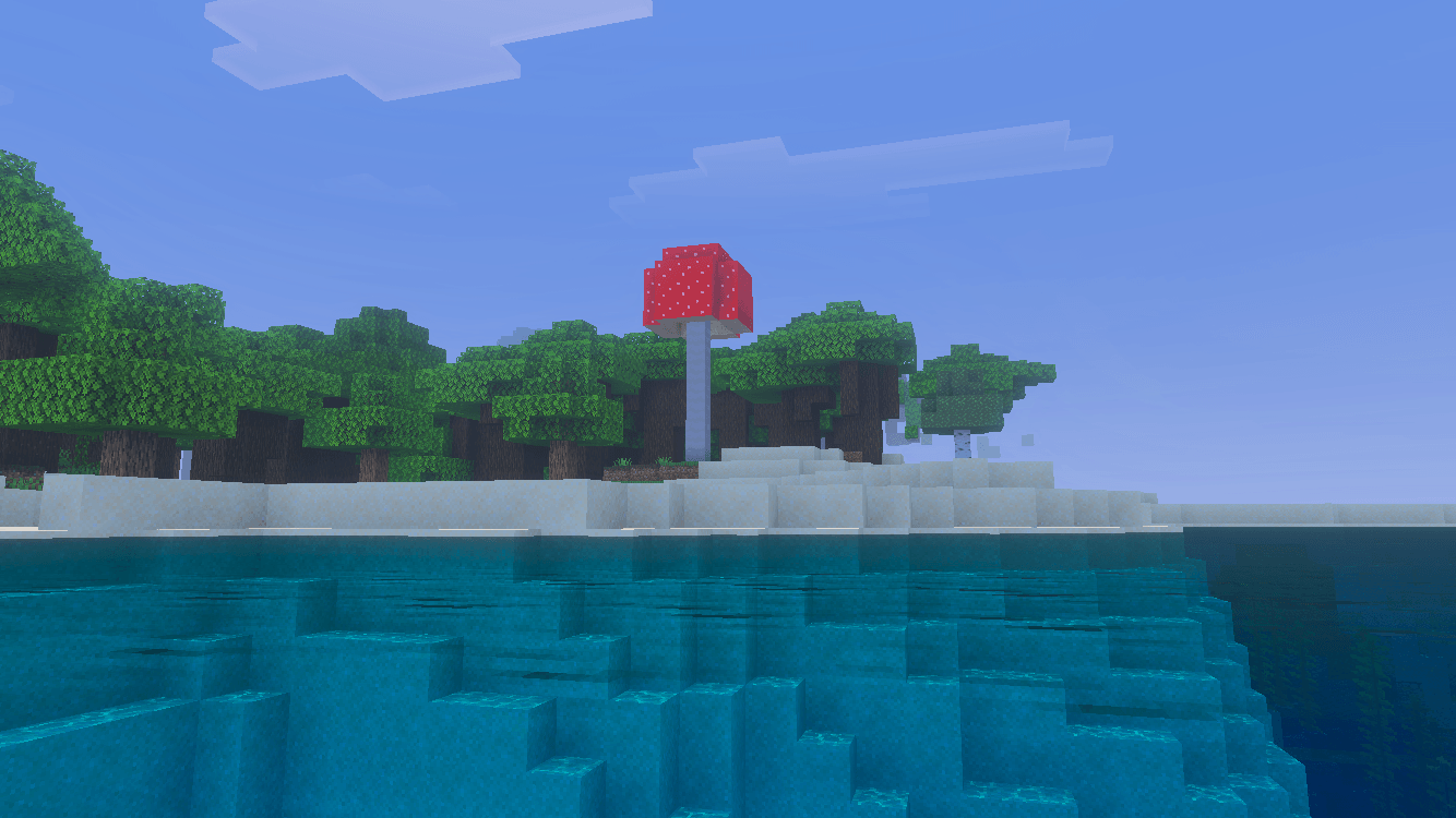 Massive automatic mob farm built over the ocean water