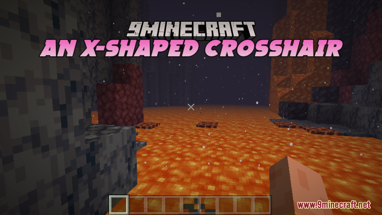An X-Shaped Crosshair Resource Pack