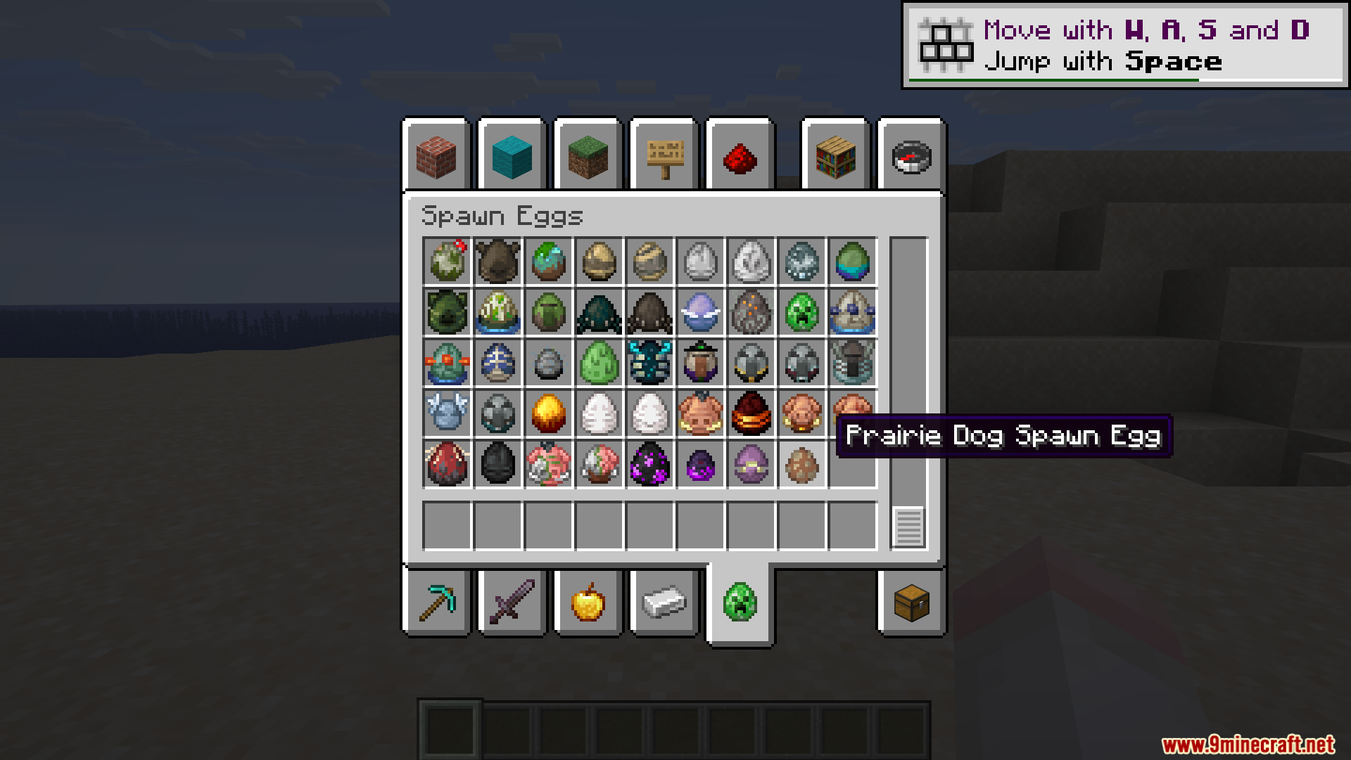 Animal Garden Prairie Dog Mod Screenshot 1 Animal Garden Prairie Dog Mod spawn egg in the creative inventory