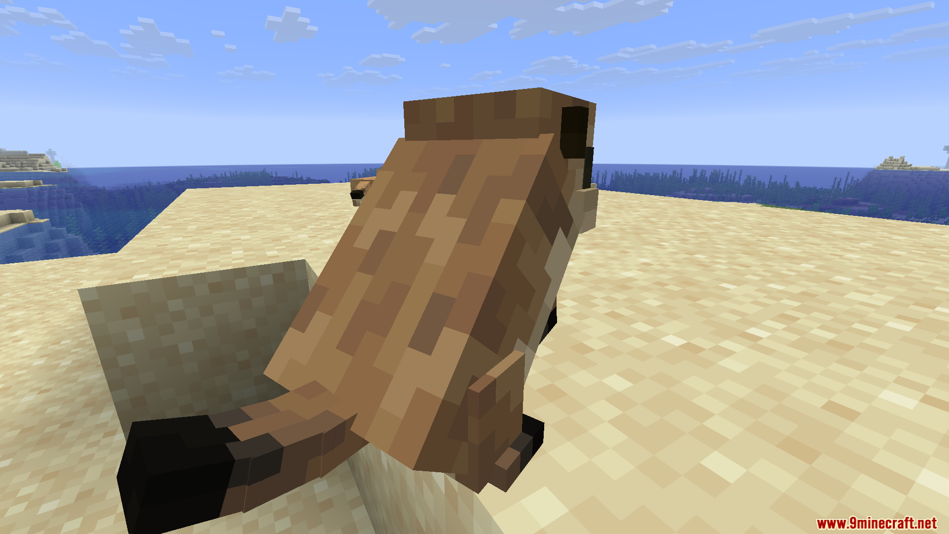 Animal Garden Prairie Dog Mod Screenshot 10 Close up back view of a prairie dog showing its tail