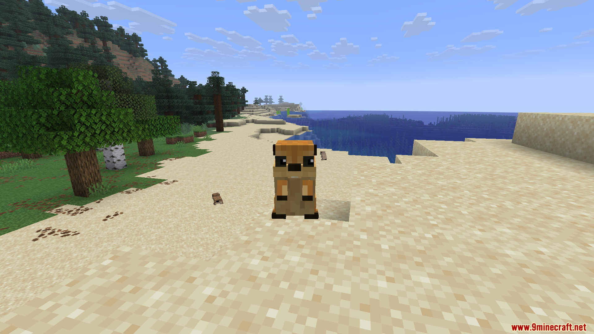 Animal Garden Prairie Dog Mod Screenshot 5 A prairie dog standing upright from Animal Garden Prairie Dog Mod