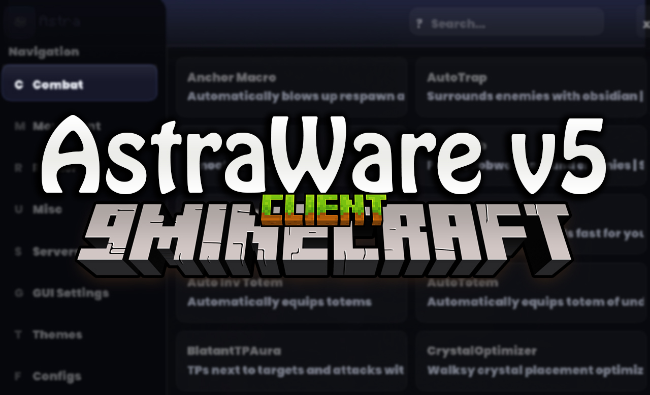 AstraWare V5 Client Mod