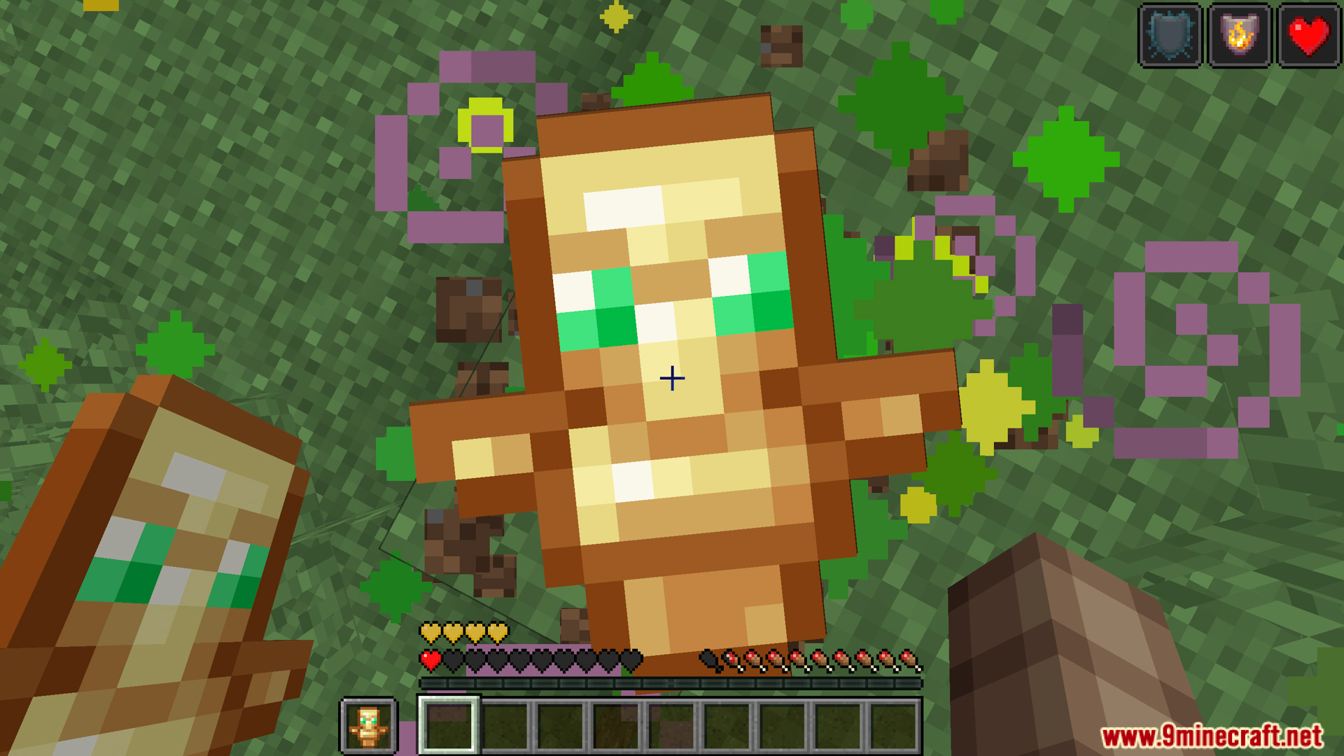 Totem of undying activation animation saving the player from death