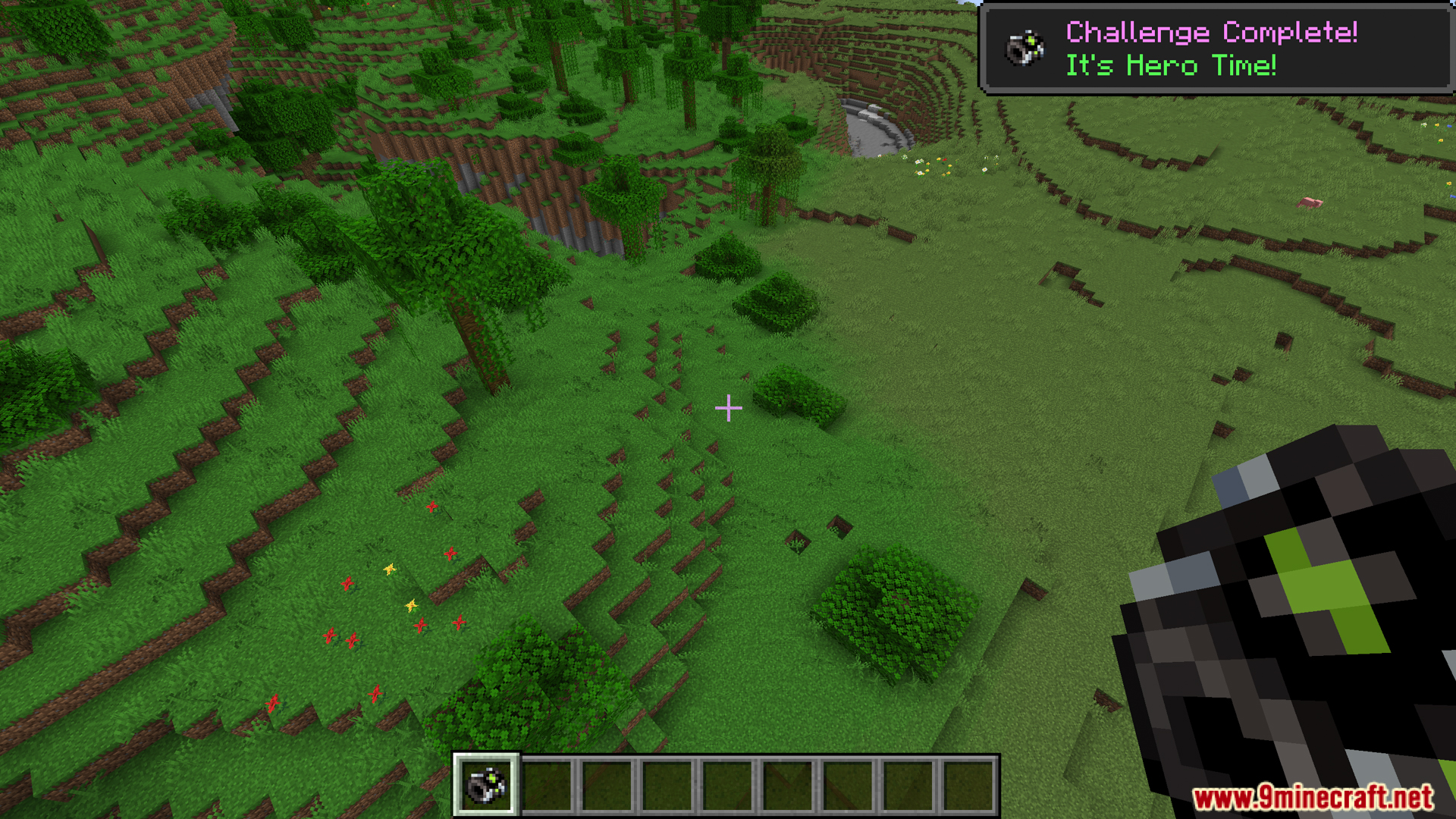 Minecraft mods menu showing Chromastone Addon details and version