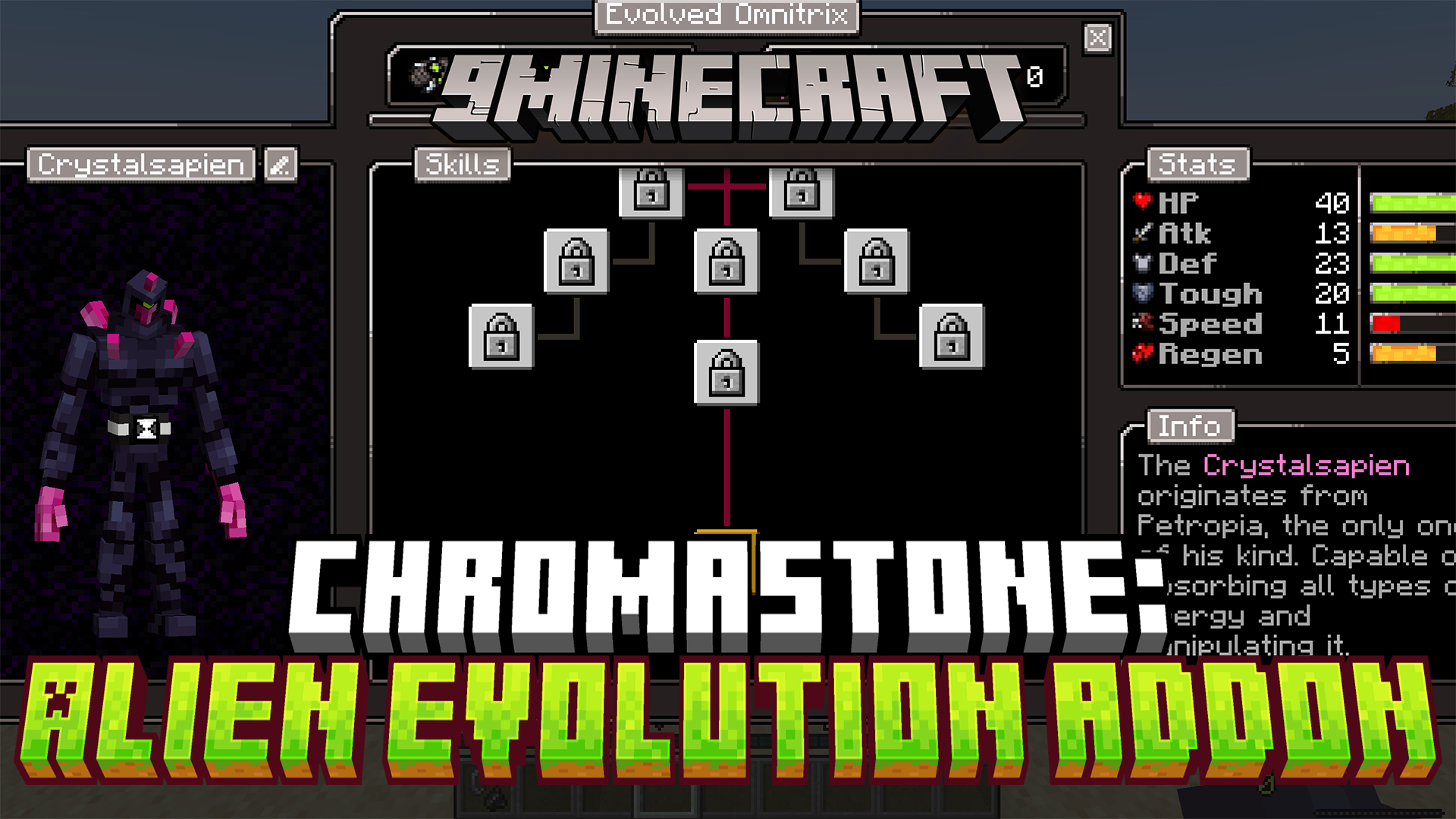 Chromastone Alien Evolution Addon Jar Mod
