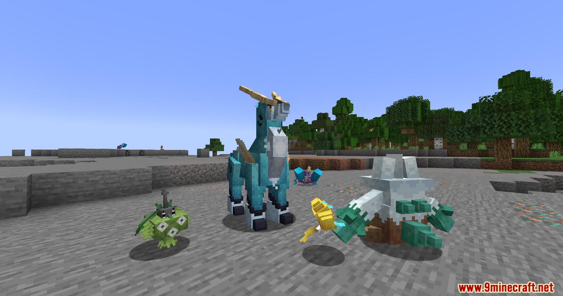 Cobblemon mod adds new Pokemon like Cobalion and Abomasnow