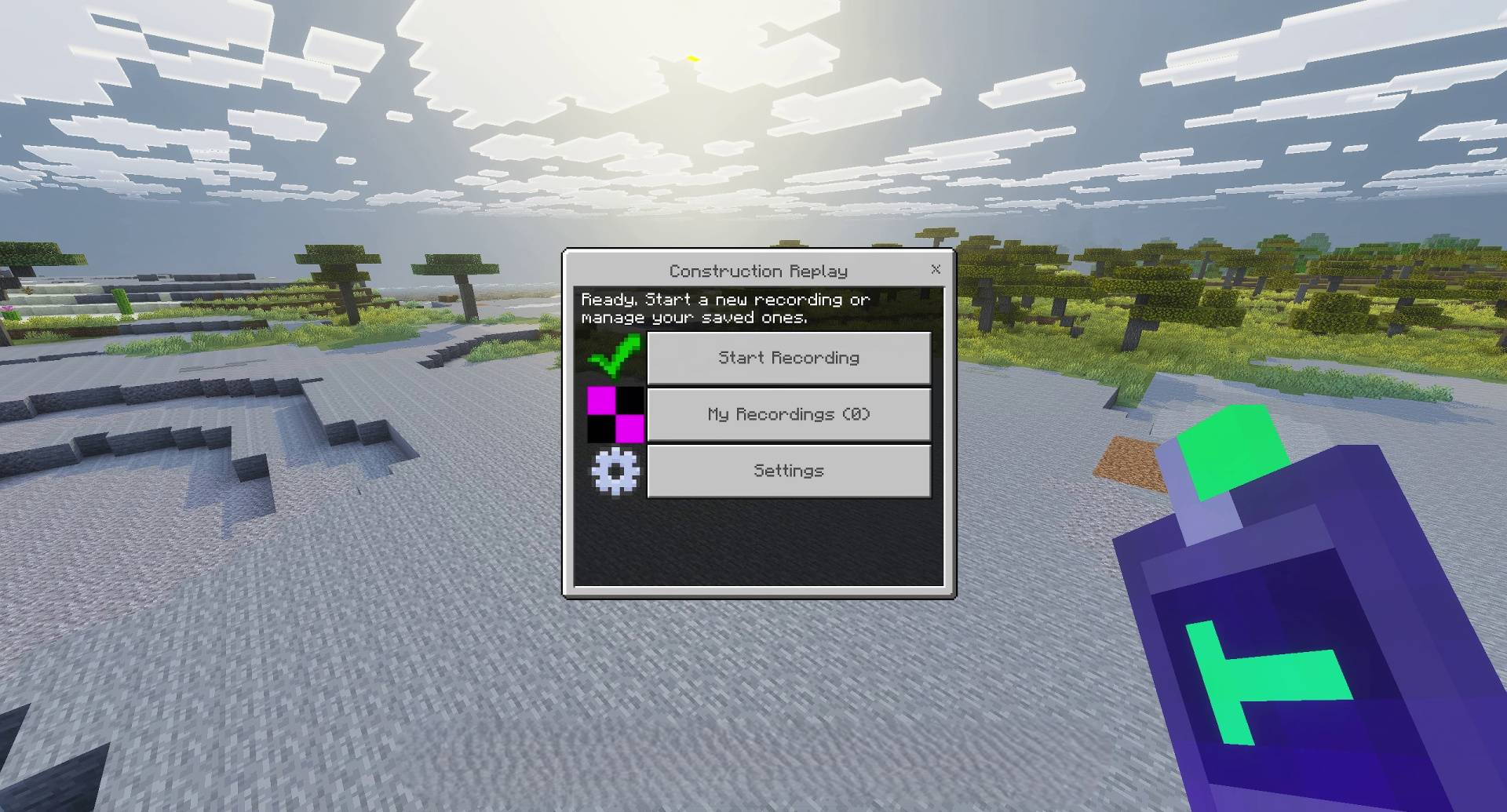 Construction Replay Addon Screenshot 2