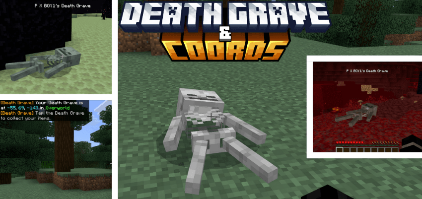 Death Grave and Coords Addon Screenshot 4