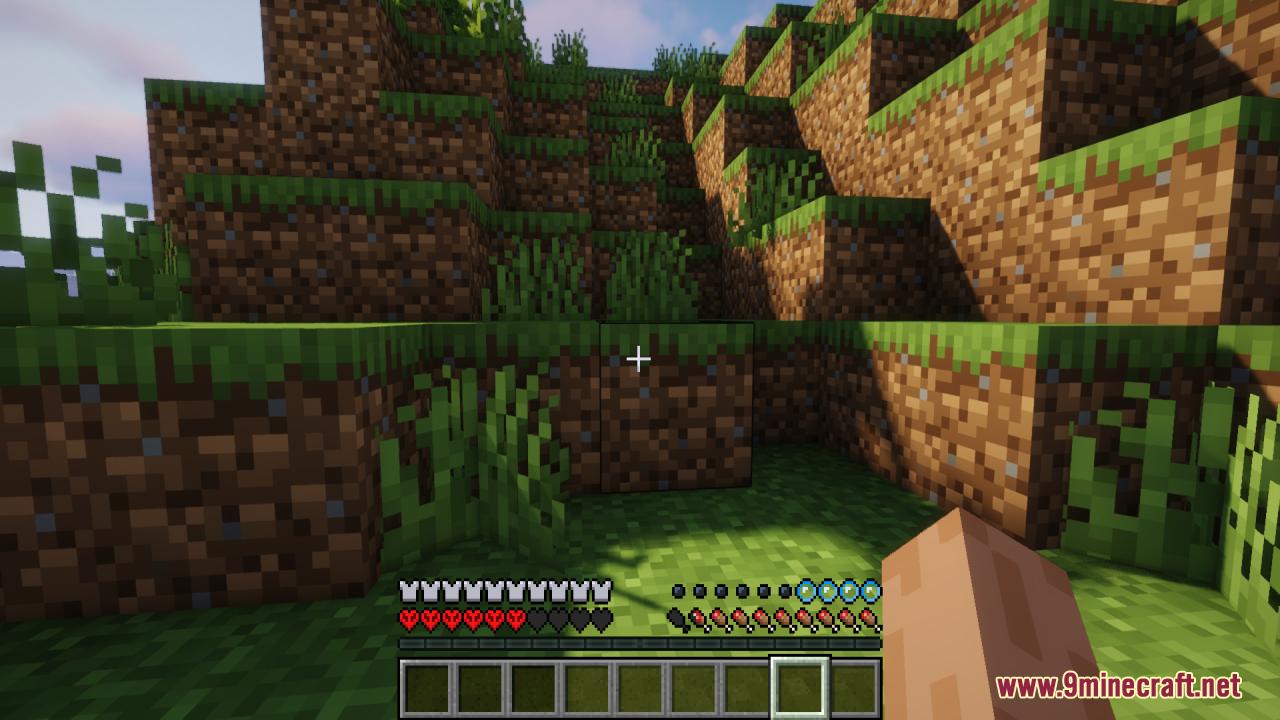 False Hardcore Heart pack showing hardcore hearts in normal survival mode