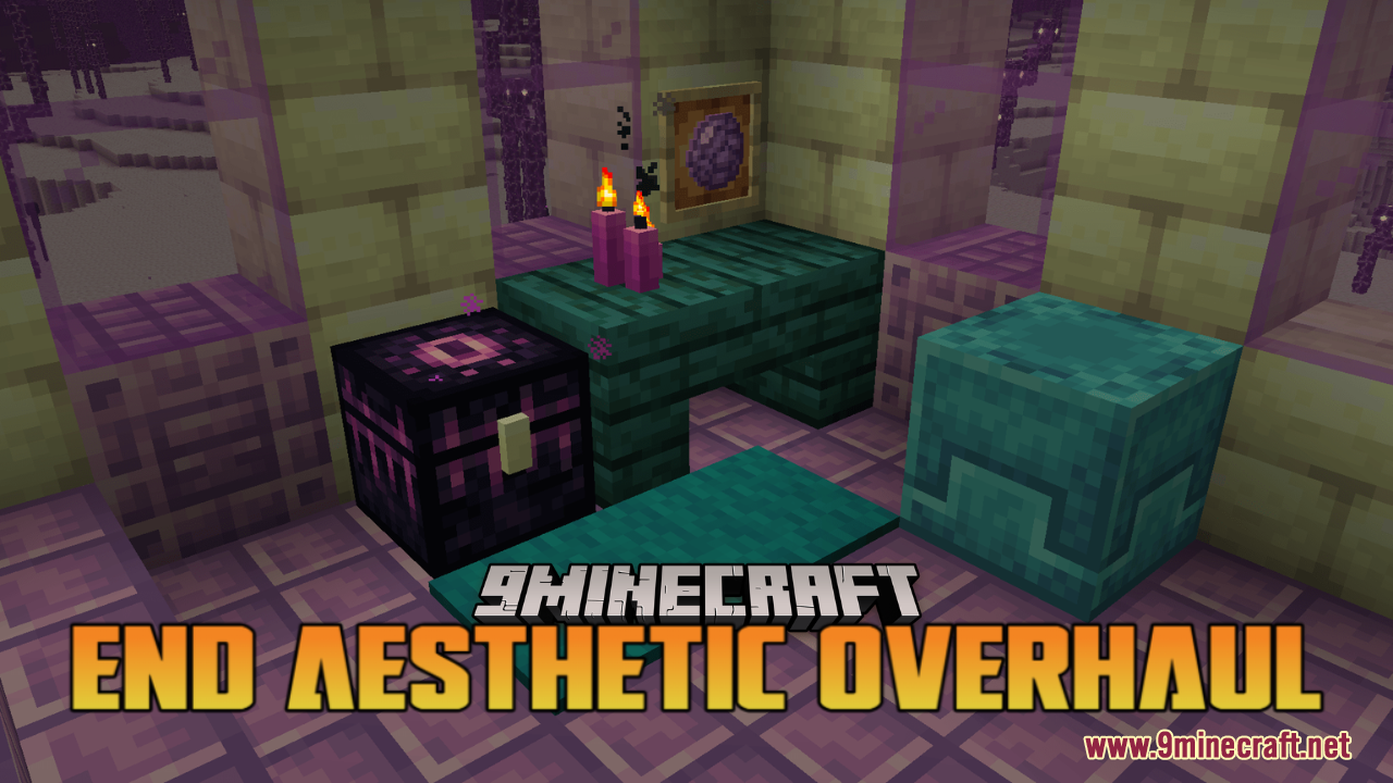 Fancy End End Aesthetic Overhaul Texture Pack Resource Pack