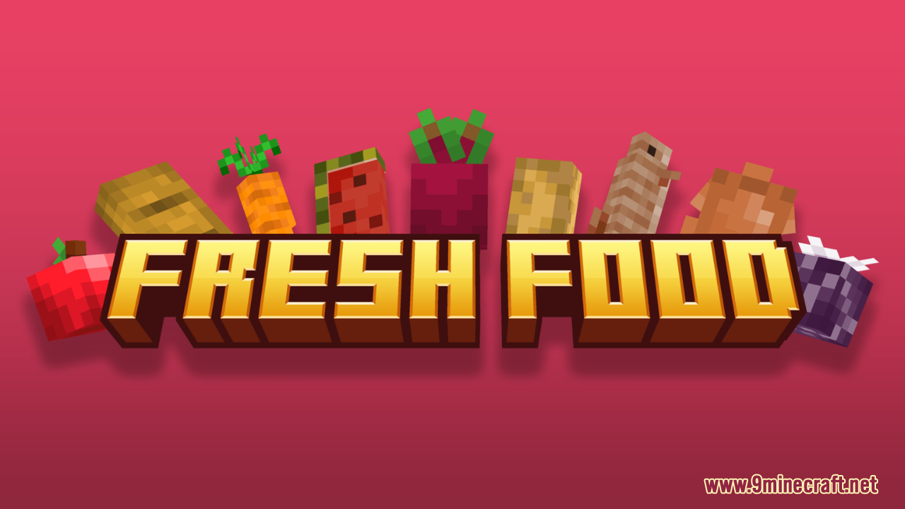 Fresh Food Texture Pack Resource Pack